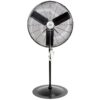 iLIVING ILG8P30M Adjustable-Height 30 in. 8400 CFM 120-Volt 1.8 Amp Oscillating Pedestal Fan with Misting Kit