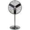 iLIVING ILG8P31-93 30 in. Oscillating Pedestal Fan with 8400 CFM, Adjustable Height