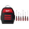 Milwaukee 48-22-8201-48-22-2706 15 in. Ultimate Jobsite Backpack with Screwdriver Set (6-Pieces)