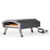 PHI VILLA THD-E02GR011 Propane Tank Outdoor Pizza Oven in Black With All Needed Tools