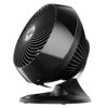 Vornado CR1-0411-06 10.4 in. Large Air Circulator Floor Fan with Alexa, Black