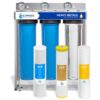 Express Water WH300SCKS 3 Stage Whole House Water Filtration System - Sediment, KDF, Carbon - includes Pressure Gauges and more