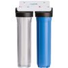 AQUASURE AS-F220PSCB Fortitude Dual Cartridges Whole House Water Filtration System