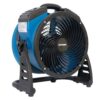 XPOWER P-21AR 1100 CFM 4-Speed Industrial Axial Air Mover Blower Fan with Power Outlets