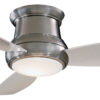 Minkaaire Concept 44 Led Concept 44" 3 Blade Indoor Led Flush Mount Ceiling Fan, Reverse Airflow