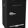 Frigidaire 3.2 Cu. ft. Retro Compact Refrigerator with Side Bottle Opener EFR376, Black