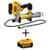 DEWALT DCGG571BW205 20V MAX Cordless 10,000 PSI Variable Speed Grease Gun and (1) 20V MAX XR Premium Lithium-Ion 5.0Ah Battery