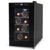 Black+Decker BD60026 Wine Cellar with LED Display, 8-Bottle Capacity, Black