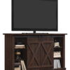 Twin Star Home Terryville Barn Door TV Stand for TVs up to 60", Espresso