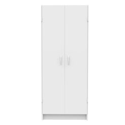 ClosetMaid 12.5 x 24 x 59.5 Inch Adjustable 4 Shelf Pantry Cabinet, White