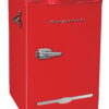 Frigidaire 3.2 Cu. Ft. Retro Compact Refrigerator with Side Bottle Opener EFR376, Red