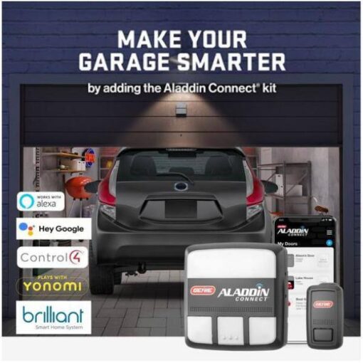 Genie 3055-TKSV SilentMax 750 3/4 HPc Ultra-Quiet Belt Drive Garage