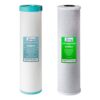 ISPRING F2WGB22BM Whole House Water Filter Set Replacement Pack with Carbon Block and Iron & Manganese Reducing Cartridges, Fits WGB22BM