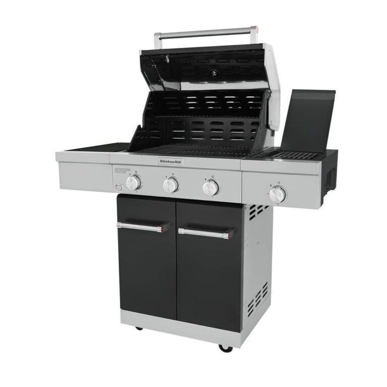 KitchenAid 7200953 3Burner Propane Gas Grill in Black with Ceramic