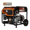 Mech Marvels MM4350C 4,000-Watt Re-coil Start Gasoline Powered Portable Generator Carb Compliant with RV Outlet and CO Shutdown Sensor