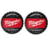 Milwaukee 49-93-7540 2X 14 in. Diamond Ultra Segmented Blade (2-Pack)