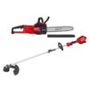 Milwaukee 2727-20C-2825-20ST M18 FUEL 14 in. 18-Volt Lithium-Ion Brushless Electric Battery Chainsaw & String Trimmer w/Quik-Lok Combo (2-Tool)