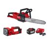 Milwaukee 2727-21HD-2354-20 M18 FUEL 16 in. 18-Volt Lithium-Ion  Brushless Battery Chainsaw Kit with M18 1250 Lumens Search Light (2-Tool)