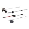 Milwaukee 49-16-2719-49-16-2720-49-16-2738-49-16-2 M18 FUEL QUIK-LOK Hedge Trimmer Attachment w/M18 FUEL 10 in. Pole Saw, Edger, Brush Cutter Attachments (4-Tool)