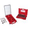 Milwaukee 49-66-7093-48-32-4082 SHOCKWAVE 1/2 in. Drive SAE Deep Well Impact Socket Set & Screw Driver Bit Set W/PACKOUT Case (118-Piece)