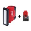 Milwaukee 2367-20-48-11-2420 M12 ROVER 12-Volt Lithium-Ion Service and Repair 700 Lumens Flood Light with USB Charging with 2.0Ah Battery