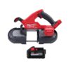 Milwaukee 2829-20-48-11-1865 M18 FUEL 18-Volt Lithium-Ion Brushless Cordless Compact Bandsaw with 6.0 Ah Battery