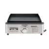 Monument Grills 53000 19 in. Single Burner Portable Table Top Propane Gas Griddle in Black