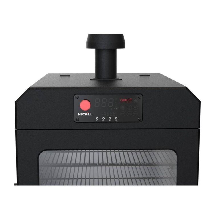 Nexgrill 9100013 Oakford 1400 Pellet Grill Vertical Smoker in Black