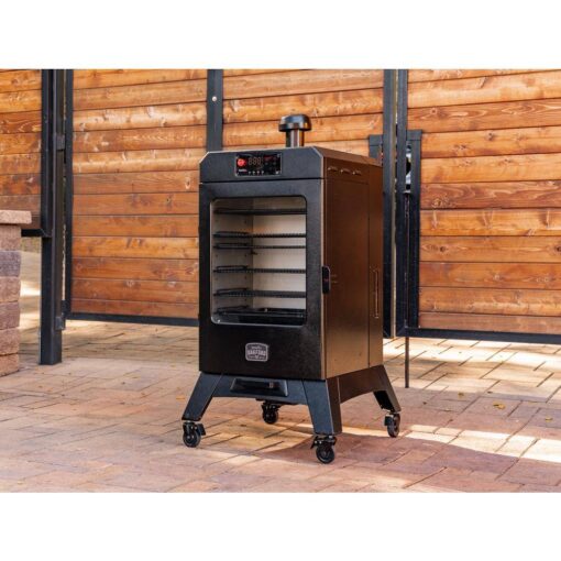 Nexgrill 9100013 Oakford 1400 Pellet Grill Vertical Smoker in Black