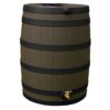Good Ideas RW50-DR-OAK 50 Gal. Darkened Ribs Oak Rain Wizard
