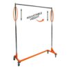 Only Hangers GR400 Orange Z Metal Clothes Rack 63 in. W x 84 in.