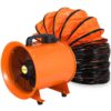 VEVOR GYGFJ12YCD10MGZ01V1 Utility Blower Fan 12 in. High Velocity Ventilator Fan 520 Watt with 2295 CFM for Exhausting Ventilating at Home
