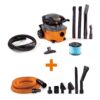 RIDGID WD4080A 4 Gal. 6.0 Peak HP Wet/Dry Shop Vacuum with Detachable Blower, Fine Dust Filter, Hose, Accessories and Car Cleaning Kit