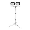 Pinegreen Lighting CL-TWL20K 20,000 Lumens Dual-Head LED Work Light with Adjustable Tripod and 6 ft. Power Cord
