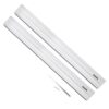 POWERTEC 71573 55 in. Aluminum Extruded Guide Rail Joining Set for Woodworking Projects Compatible with Bosch Track Saws