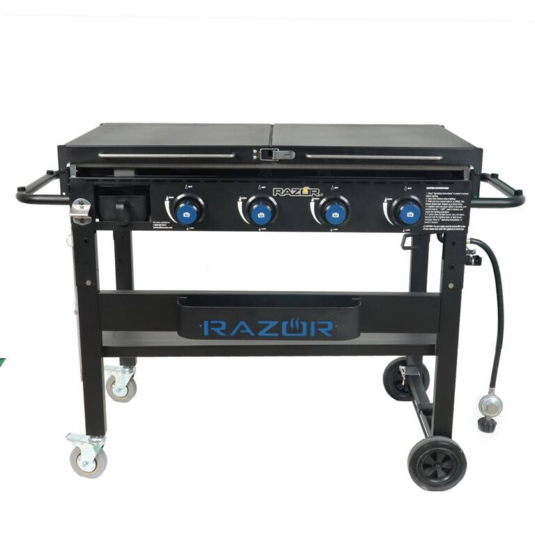 Razor GGC2241MA 37 in. 4Burner Propane Gas Griddle Grill with