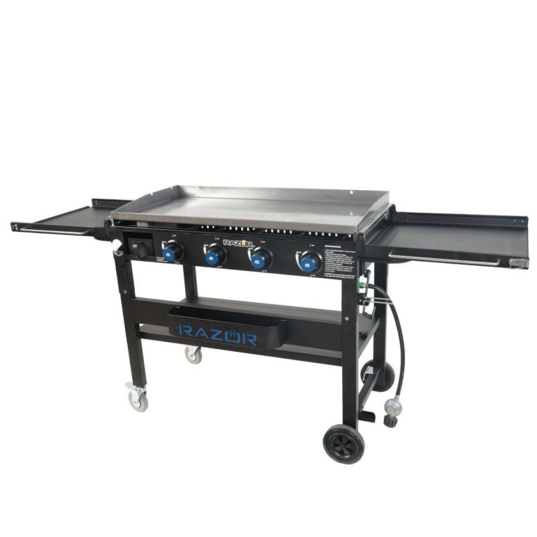 Razor GGC2241MA 37 in. 4Burner Propane Gas Griddle Grill with