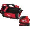 Milwaukee 48-22-8320-48-22-6625 20 in. PACKOUT Tote with 25 ft Compact Tape Measure