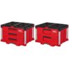 Milwaukee 48-22-8443-8442 PACKOUT 22 in. 3-Drawer and 2-Drawer