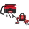 Milwaukee 0970-20-2850-21P M18 FUEL PACKOUT 18-Volt Lithium-Ion Cordless 2.5 Gal. Wet/Dry Vacuum with M18 1/4 in. Compact Impact Driver Kit