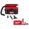 Milwaukee 0970-20-49-90-2019A M18 FUEL PACKOUT Cordless 2.5 Gal. Wet/Dry Vacuum with AIR-TIP 1-1/4 in. - 2-1/2 in. (4-Piece) Automotive Kit