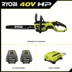 40V HP BRUSHLESS 14 CHAINSAW - RYOBI Tools