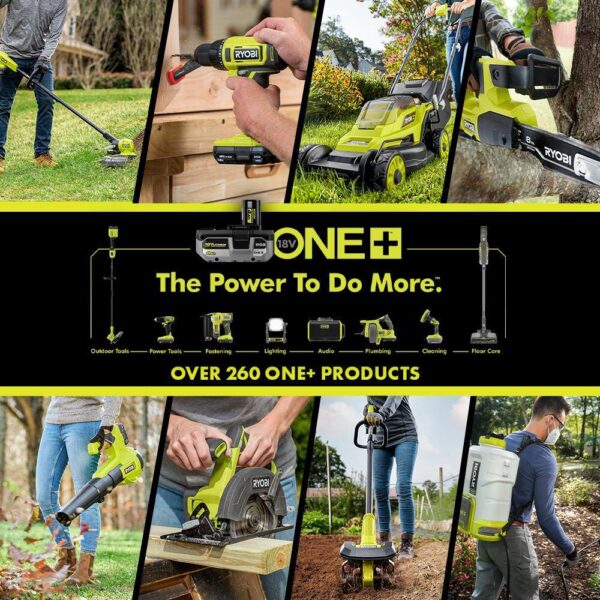 RYOBI P2402BTLBK ONE+ 18V 1 Gal. Spreader with 4.0 Ah Battery and
