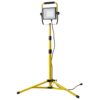 Sunlite HD03176-1 Commercial 7,000 Lumen Outdoor 1 Head LED Standing Work Light, Cool White 4000K