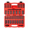 TEKTON SID91403 3/8 in. Drive Deep 6-Point Impact Socket Set, 37-Piece (1/4 in. - 1 in., 6 mm - 24 mm)