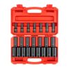 TEKTON SID92330 1/2 in. Drive Deep 6-Point Impact Socket Set, 23-Piece (10 mm - 32 mm)