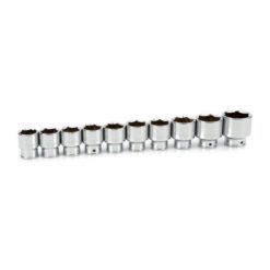 TEKTON SHD93032 3/4 in. Drive 6-Point Socket Set, 32 mm - 50 mm (10-Piece)