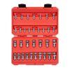 TEKTON SHD99301 1/4, 3/8 in. Drive Universal Joint Socket Set (33-Piece)