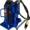 VEVOR QJD20TYYGSBE00001V0 20-Ton Air Hydraulic Bottle Jack Bottle Jack Air Jack Heavy-Duty Auto Truck Repair Lift in Blue
