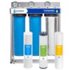 Express Water WH300SCGS 3 Stage Whole House Water Filtration System - SED, Charcoal, Carbon - includes Pressure Gauges and more